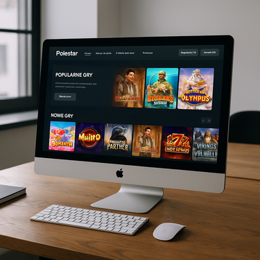 Polestar Casino - Desktop Platform Design